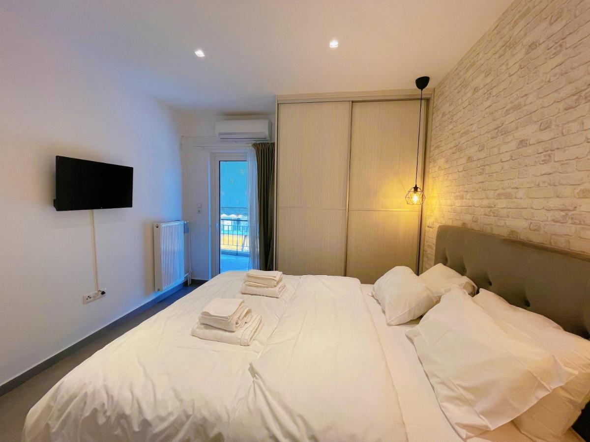 Wsd Hera Luxury Stylish 2Bd Apt With City View Balcony Near Merto 雅典 外观 照片
